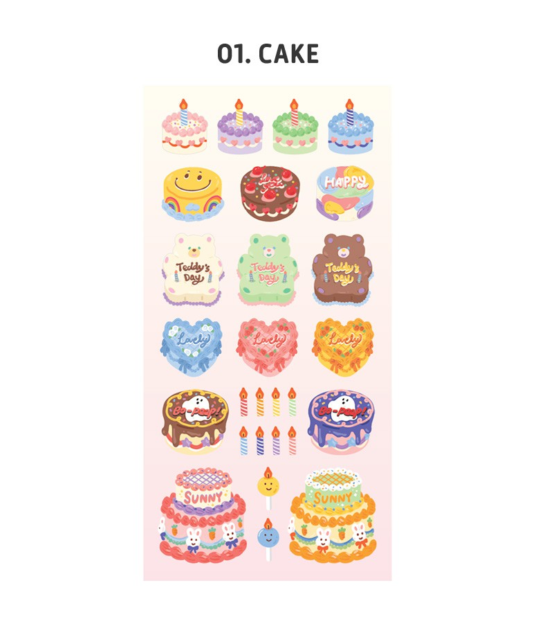 Naklejki ICONIC My Stuff Removable Sticker