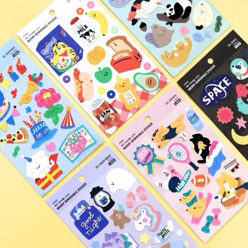 Naklejki ICONIC Merry Removable Sticker