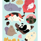 Naklejki ICONIC Merry Removable Sticker