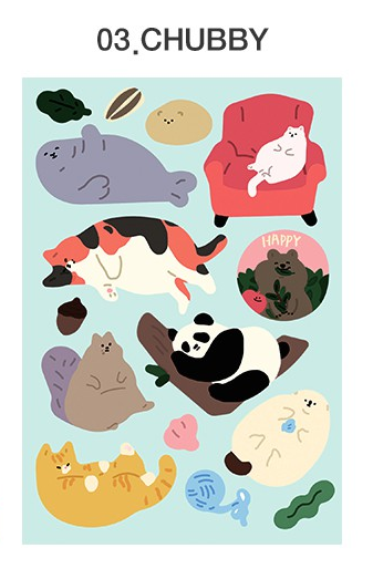 Naklejki ICONIC Merry Removable Sticker