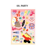 Naklejki ICONIC Merry Removable Sticker