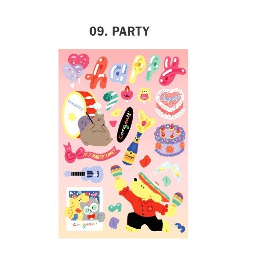 Naklejki ICONIC Merry Removable Sticker