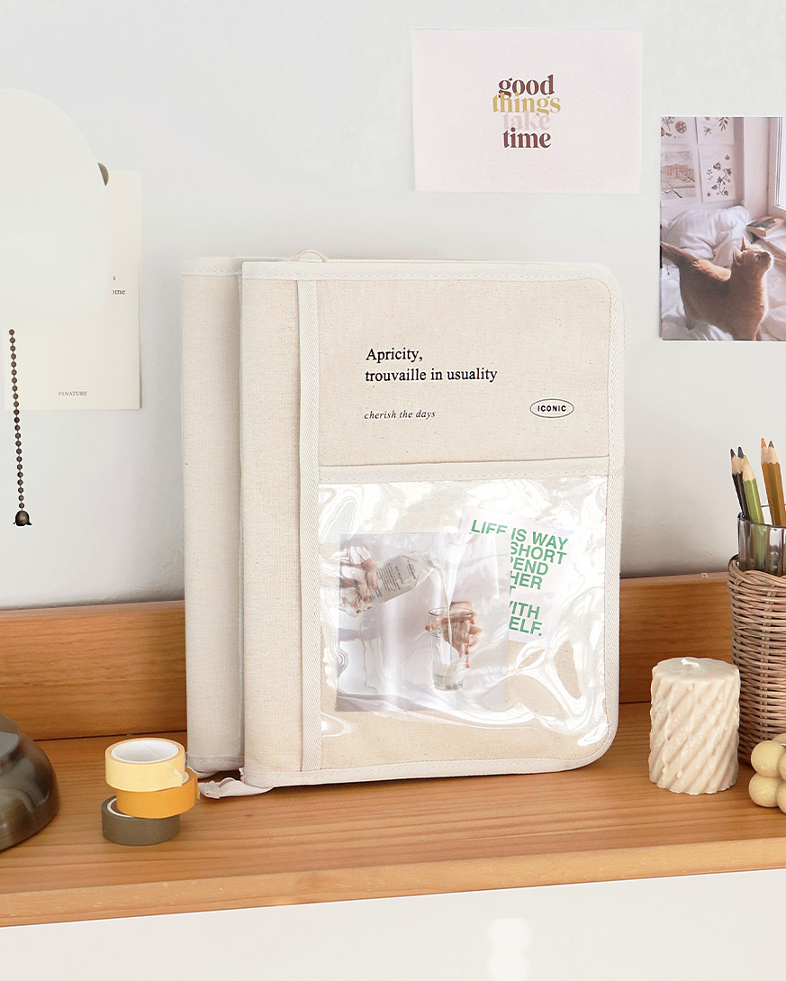 Etui ICONIC Cottony Book Pouch