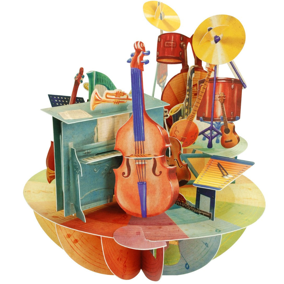 Kartka Okolicznościowa Santoro Pirouettes | Muzyka