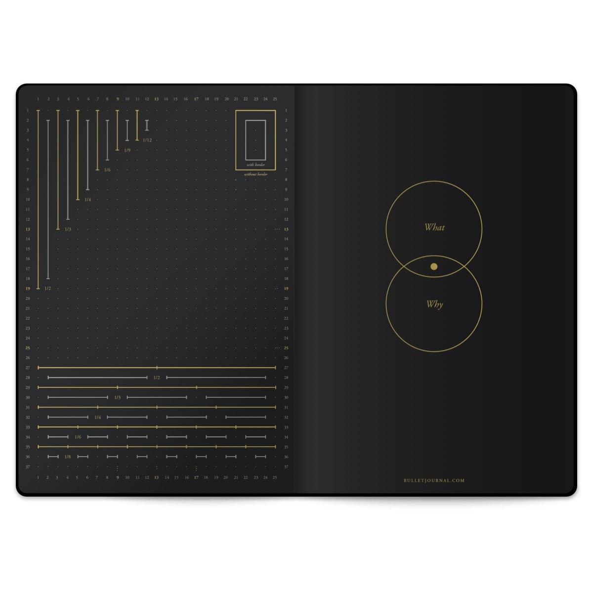 Notatnik Leuchtturm1917 Bullet Journal A5 Edycja 2 | Czarny