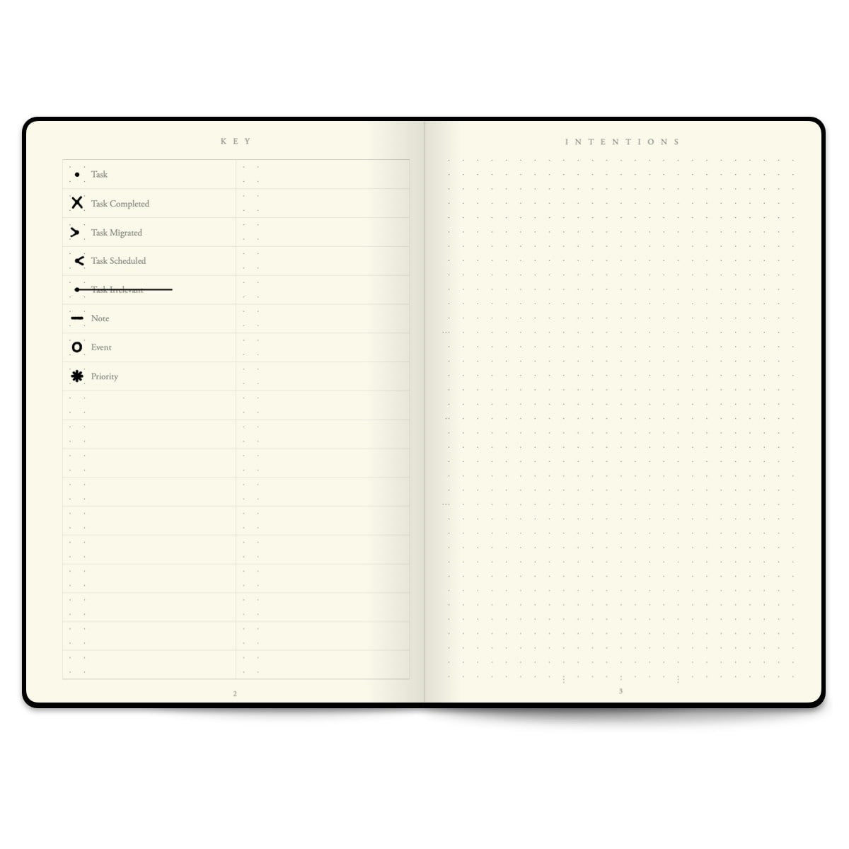 Notatnik Leuchtturm1917 Bullet Journal A5 Edycja 2 | Czarny