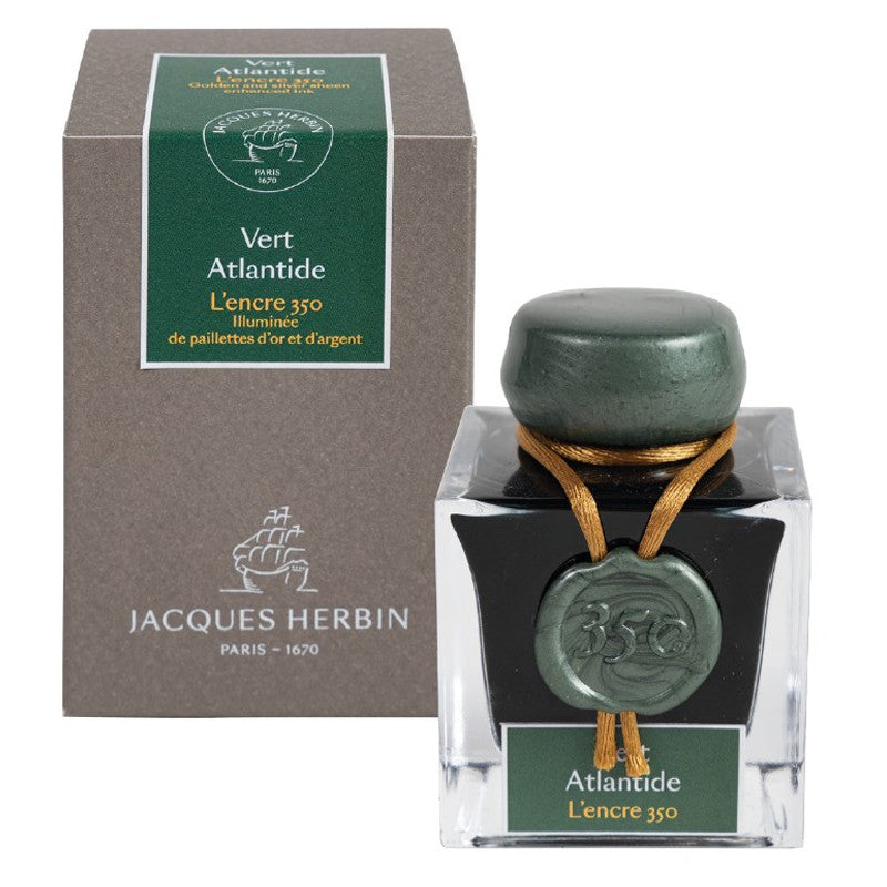 Atrament 350th  J. Herbin 50 ml | Vert Atlantide