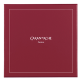Zestaw pióro wieczne i atrament Caran d'Ache | Leman Burgundy