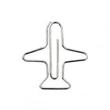 Spinacze Midori D-Clips Nano | Samolot