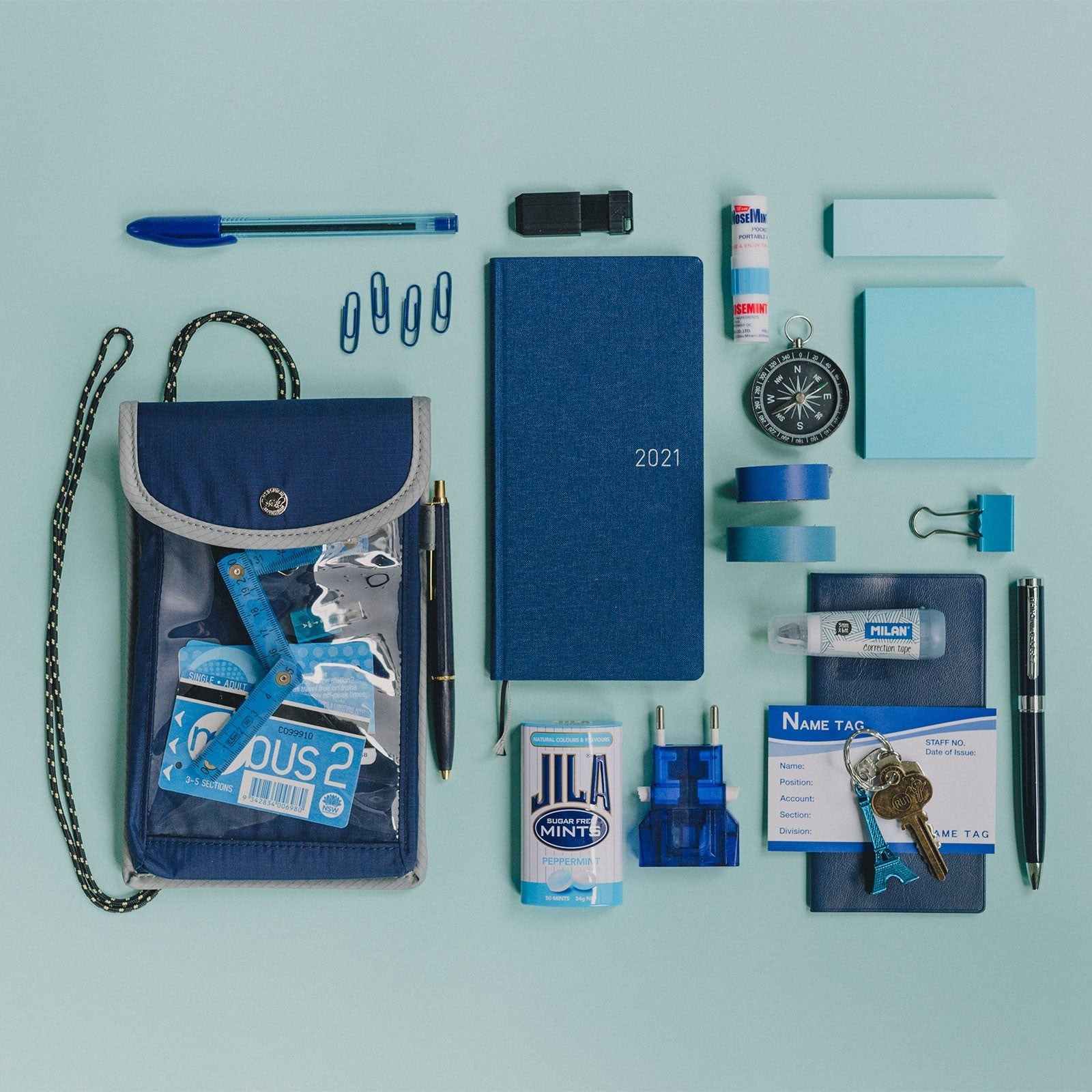 Etui Hobonichi Weeks Case: Mokku Granatowe