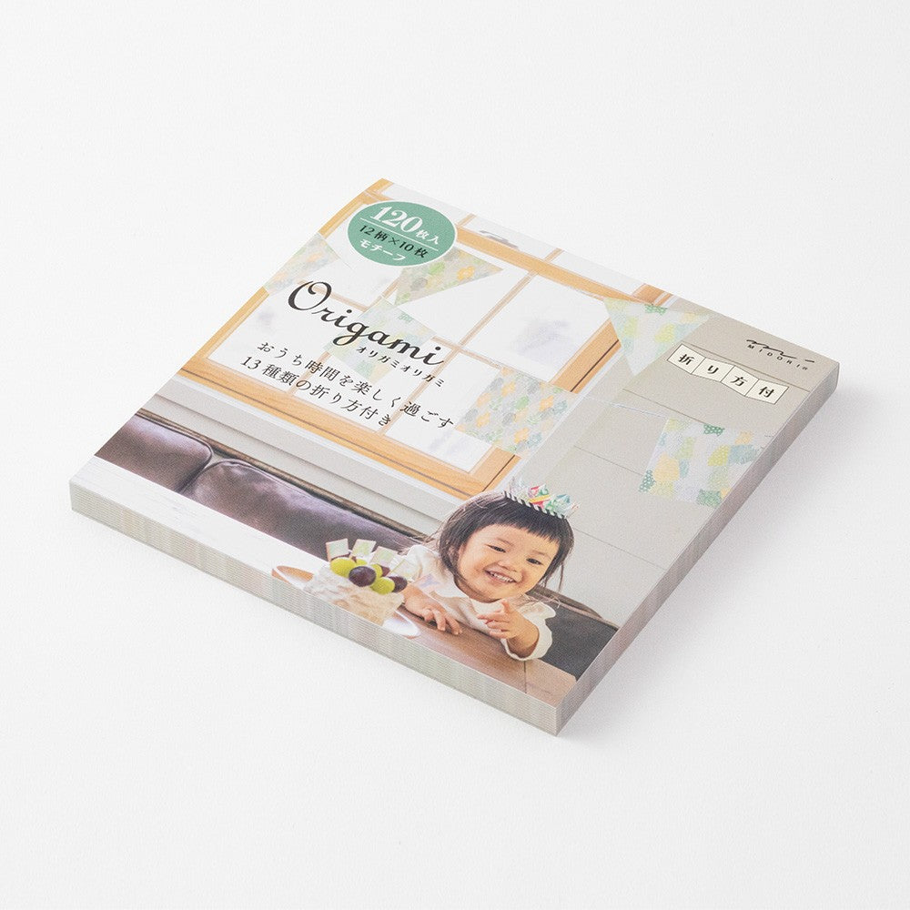 Midori Blok Papieru Origami Motif 120 arkuszy