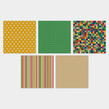 Midori Blok Papieru Origami Kraft 80 arkuszy