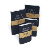 Notesy Field Notes Pitch Black 3 szt. w linie