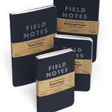 Notesy Field Notes Pitch Black 3 szt. w kropki