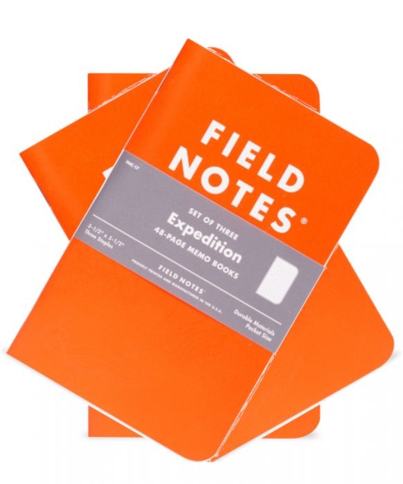 Notesy Field Notes Expedition 3 szt. w kropki