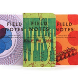 Notesy Field Notes United States of Letterpress A 3 szt. w kratkę