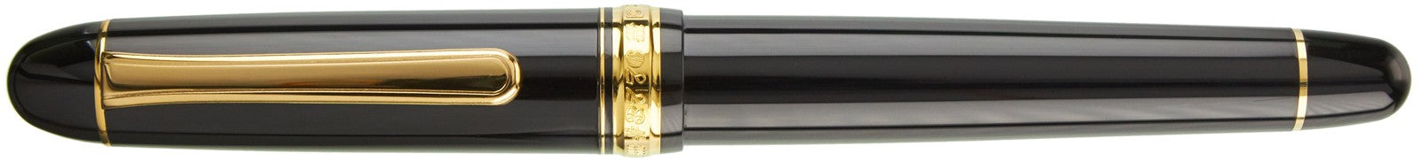 Pióro wieczne Platinum Century 3776 Black z muzyczną stalówką