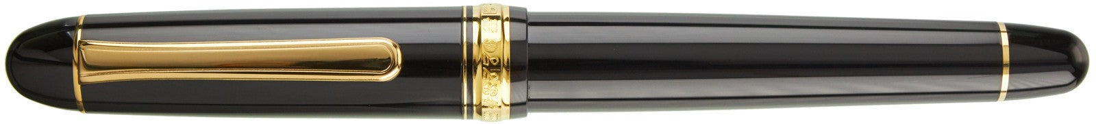 Pióro wieczne Platinum Century 3776 Black z muzyczną stalówką