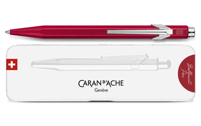 Długopis Caran D'Ache 849 | Colormat X | Czerwony