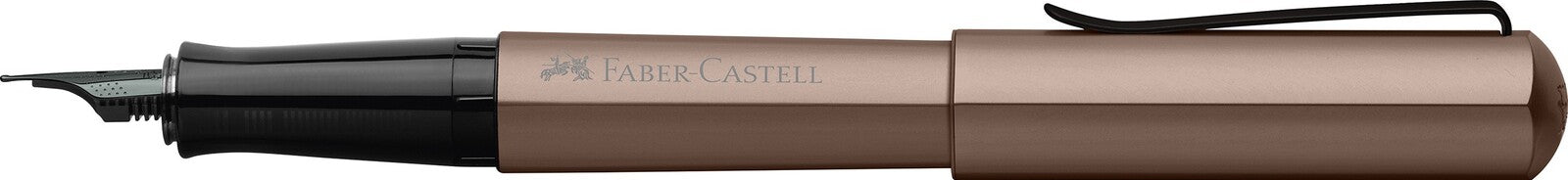 Pióro wieczne Faber-Castell Hexo Brązowe
