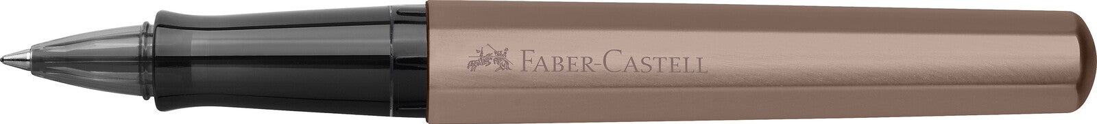 Pióro kulkowe Faber-Castell Hexo Brązowe