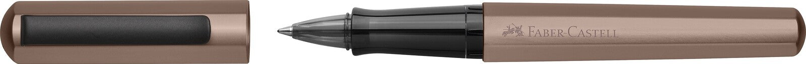 Pióro kulkowe Faber-Castell Hexo Brązowe