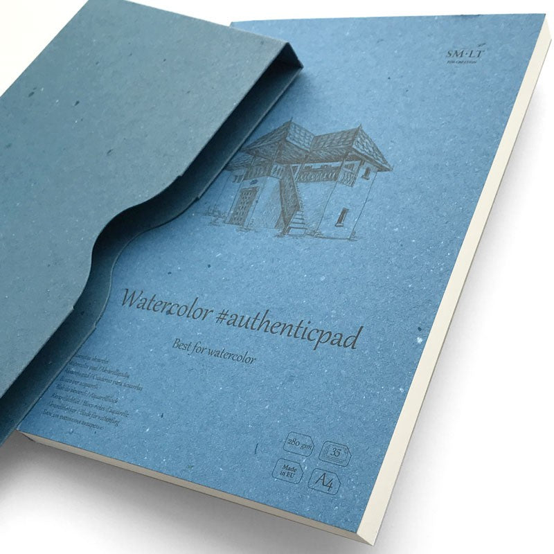 Blok do akwareli SM-LT Watercolor Pad A4
