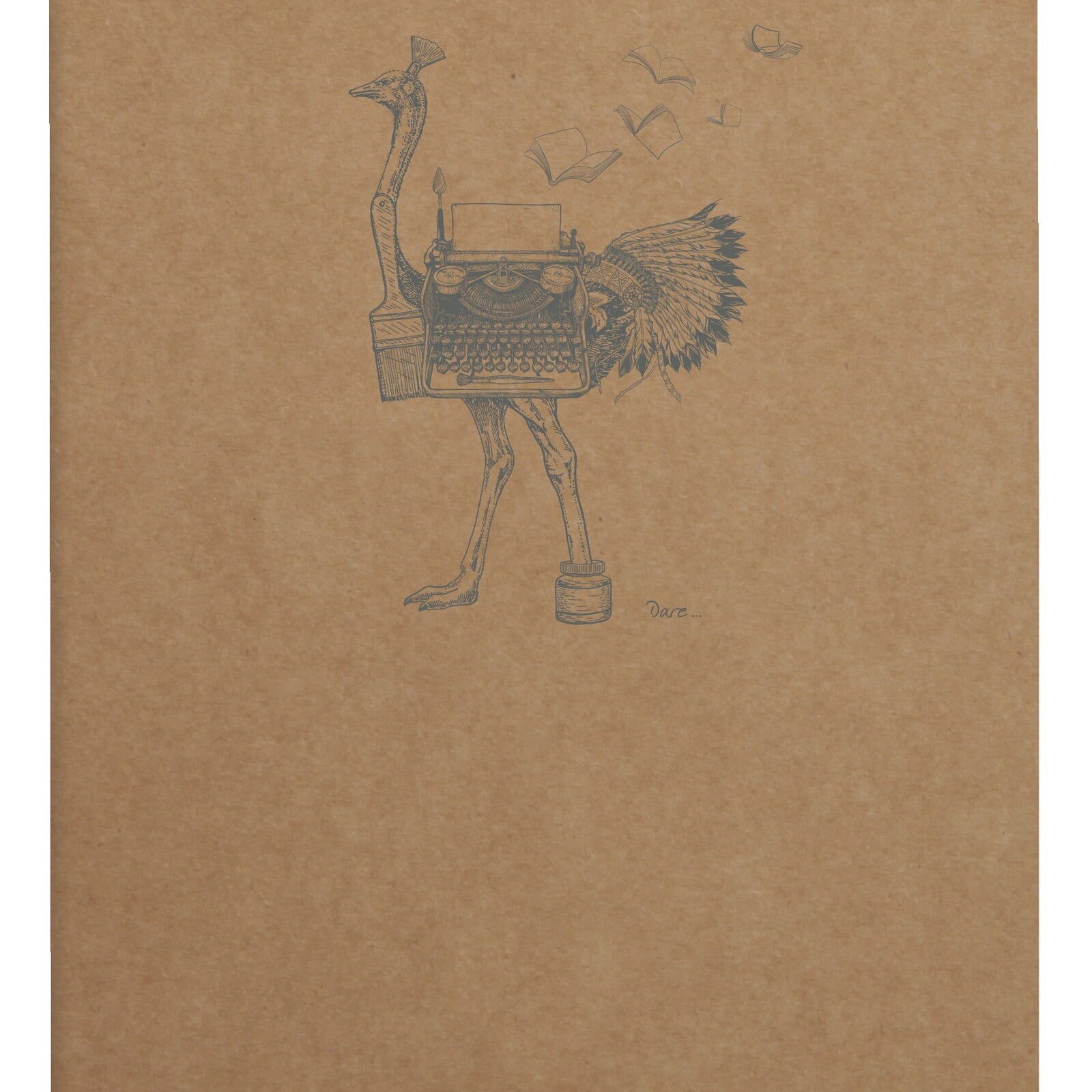 Pad z perforacją Clairefontaine Flying Spirit Kraft A6