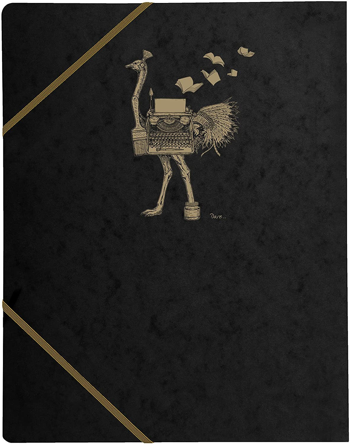 Teczka Clairefontaine Flying Spirit Black A4