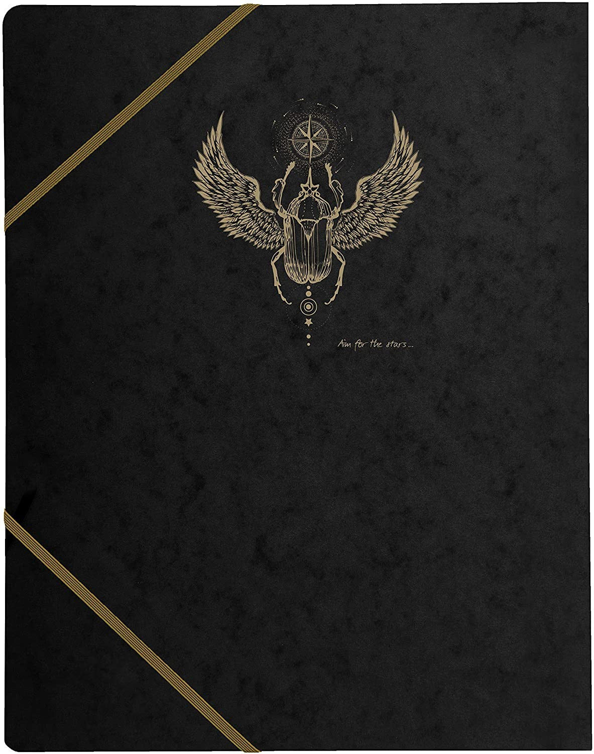 Teczka Clairefontaine Flying Spirit Black A4