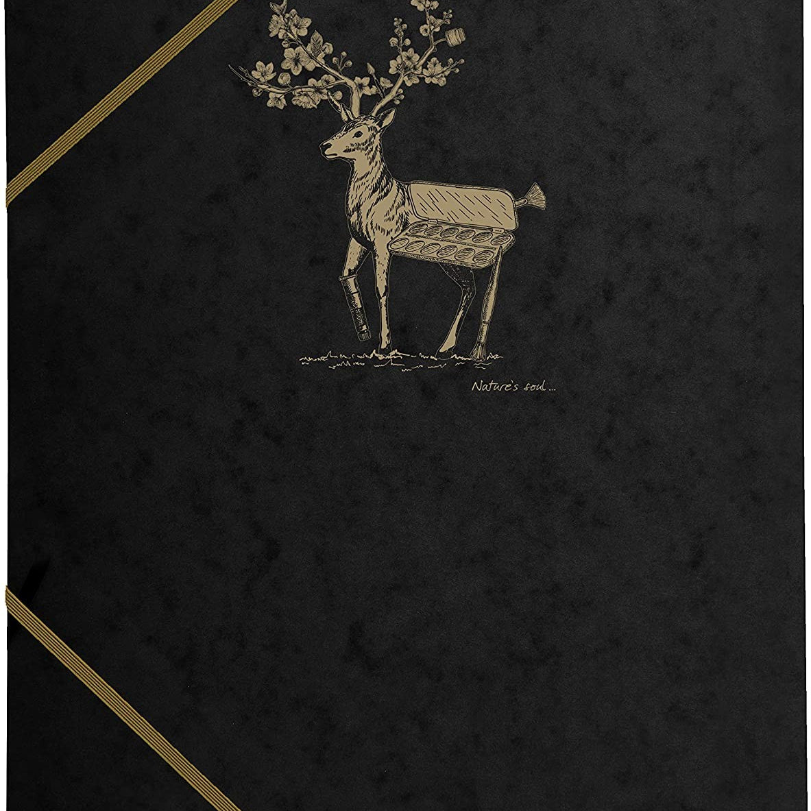 Teczka Clairefontaine Flying Spirit Black A4