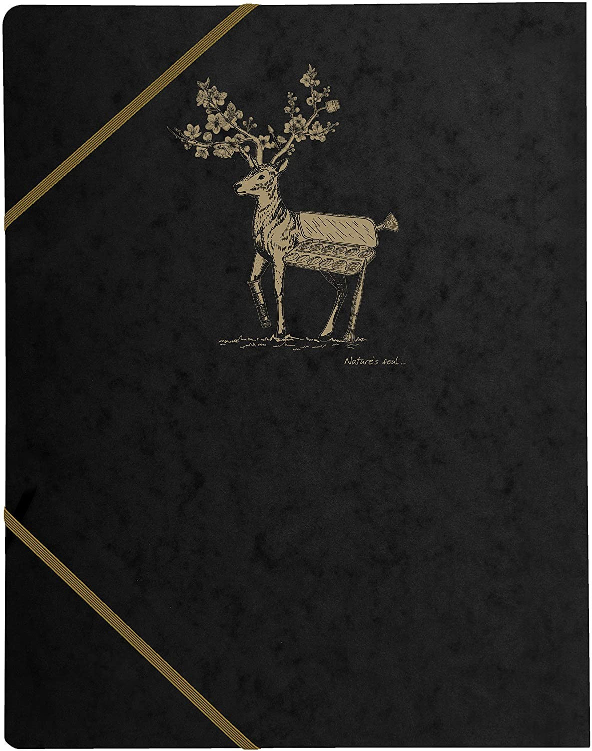 Teczka Clairefontaine Flying Spirit Black A4