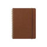 Notatnik Midori Grain B6 | Brązowy