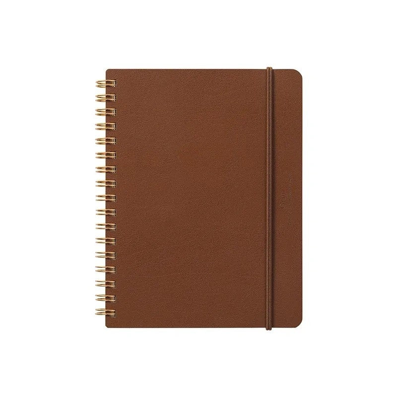 Notatnik Midori Grain B6 | Brązowy