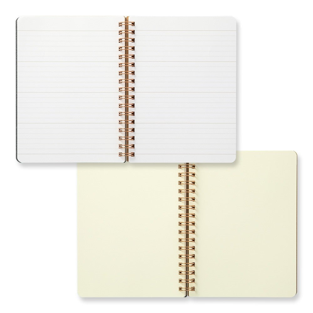 Notatnik Midori Grain B6 | Brązowy