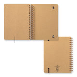 Notatnik Midori Grain B6 | Brązowy