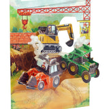 Kartka Okolicznościowa Santoro Pop-Up Swing | Traktory i Koparki