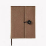 Okładka papierowa A6 King Jim Washable Kraft Paper | Brązowa