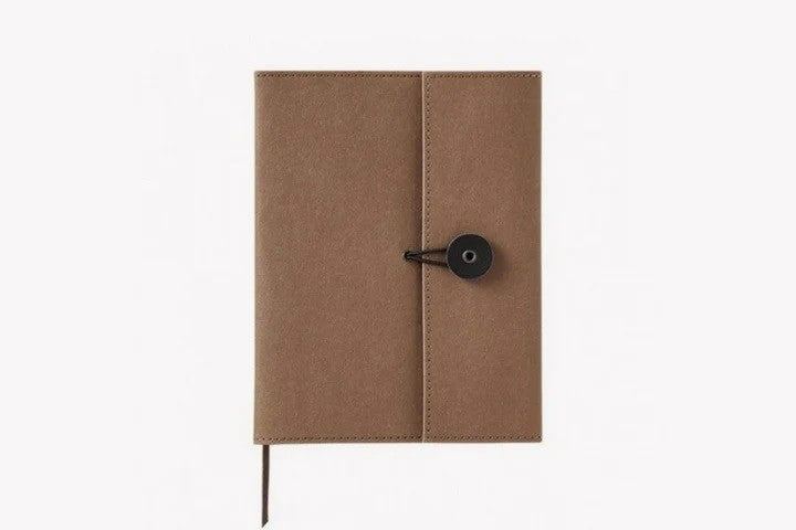 Okładka papierowa A6 King Jim Washable Kraft Paper | Brązowa