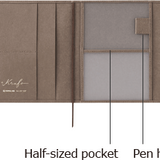 Okładka papierowa A6 King Jim Washable Kraft Paper | Brązowa