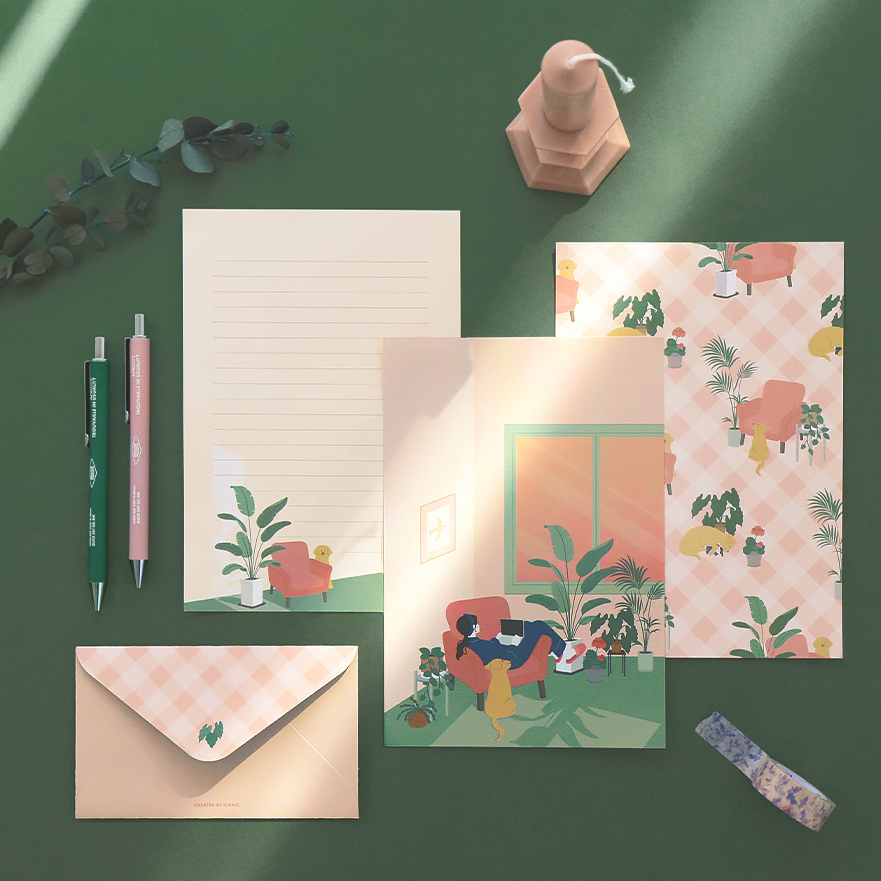 Papeteria ICONIC Haru Letter Set