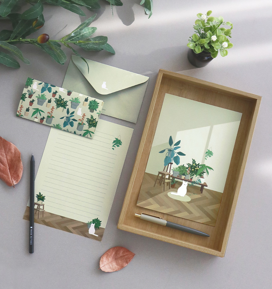 Papeteria ICONIC Haru Letter Set