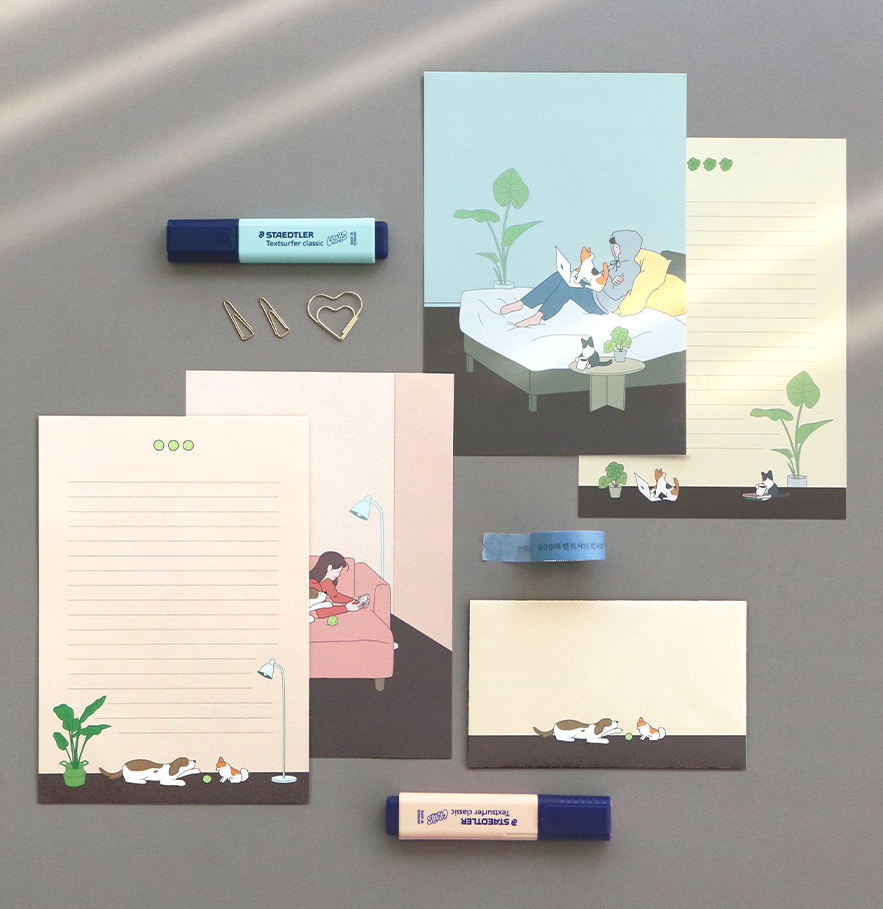 Papeteria ICONIC Haru Letter Set