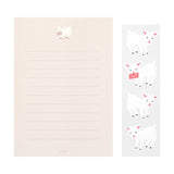 Papeteria Midori 308 z naklejkami | Koza