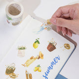 Washi Tape Pre-Cut | Lemon Breeze