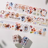 Taśma Washi Pre-Cut | Bursztynowe chwile