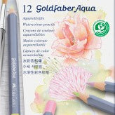 Kredki Faber-Castell Goldfaber Aqua 12 sztuk