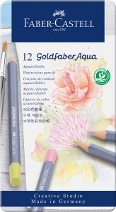 Kredki Faber-Castell Goldfaber Aqua 12 sztuk