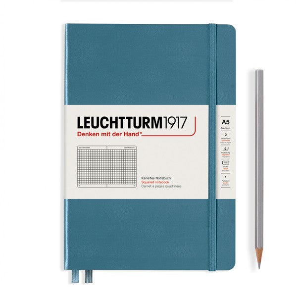 Notatnik Leuchtturm1917 A5 | Szaroniebieski
