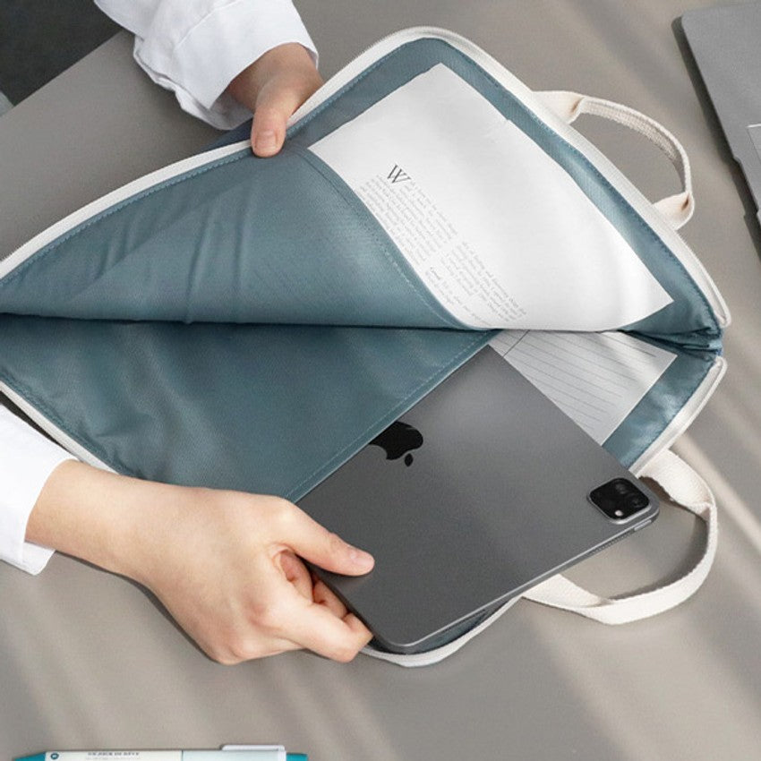 Etui na laptopa ICONIC Cottony A4 | Jasnoniebieski